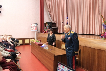 Выступление председателя Совета ветеранов ЮЗАО Шейкина В.В. Выступление председателя Совета ветеранов ЮЗАО Шейкина В.В.